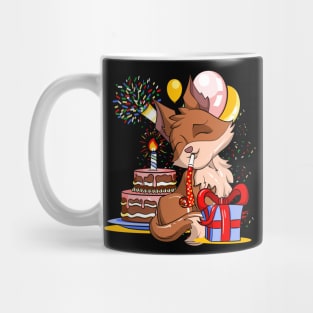 Fox Lover Birthday Party Forest Animal Cute Fox Mug